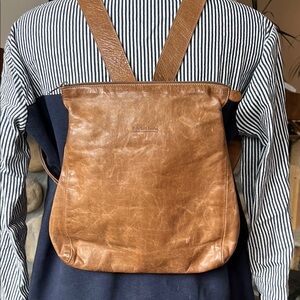 Rugby North America Leather Backpack